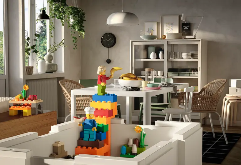 New IKEA, LEGO collaboration makes it fun to clean up toys