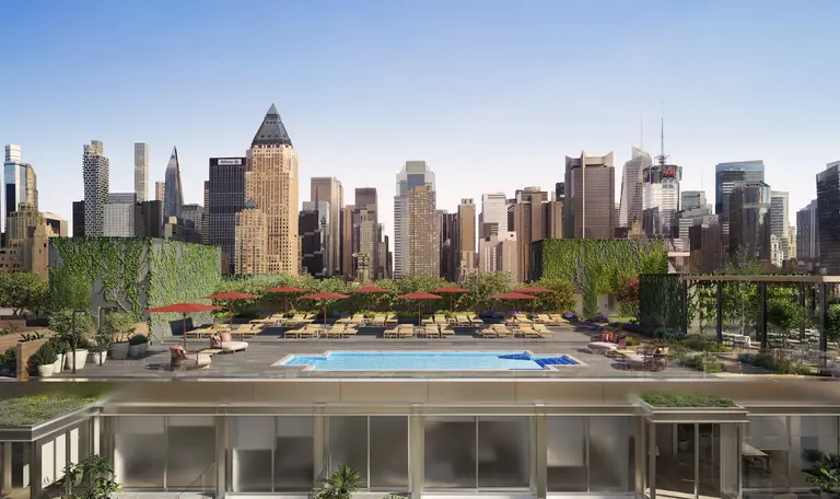 There’s a rooftop pool club, a pocket park, and more fun amenities at this new Hell’s Kitchen condo