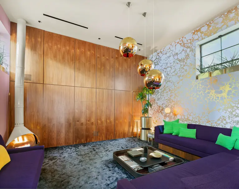 $6.5M ‘upside-down’ townhouse in Williamsburg takes mid-century glam to the next level