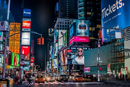 COVID vaccination site opens in Times Square for theater, film, and TV ...