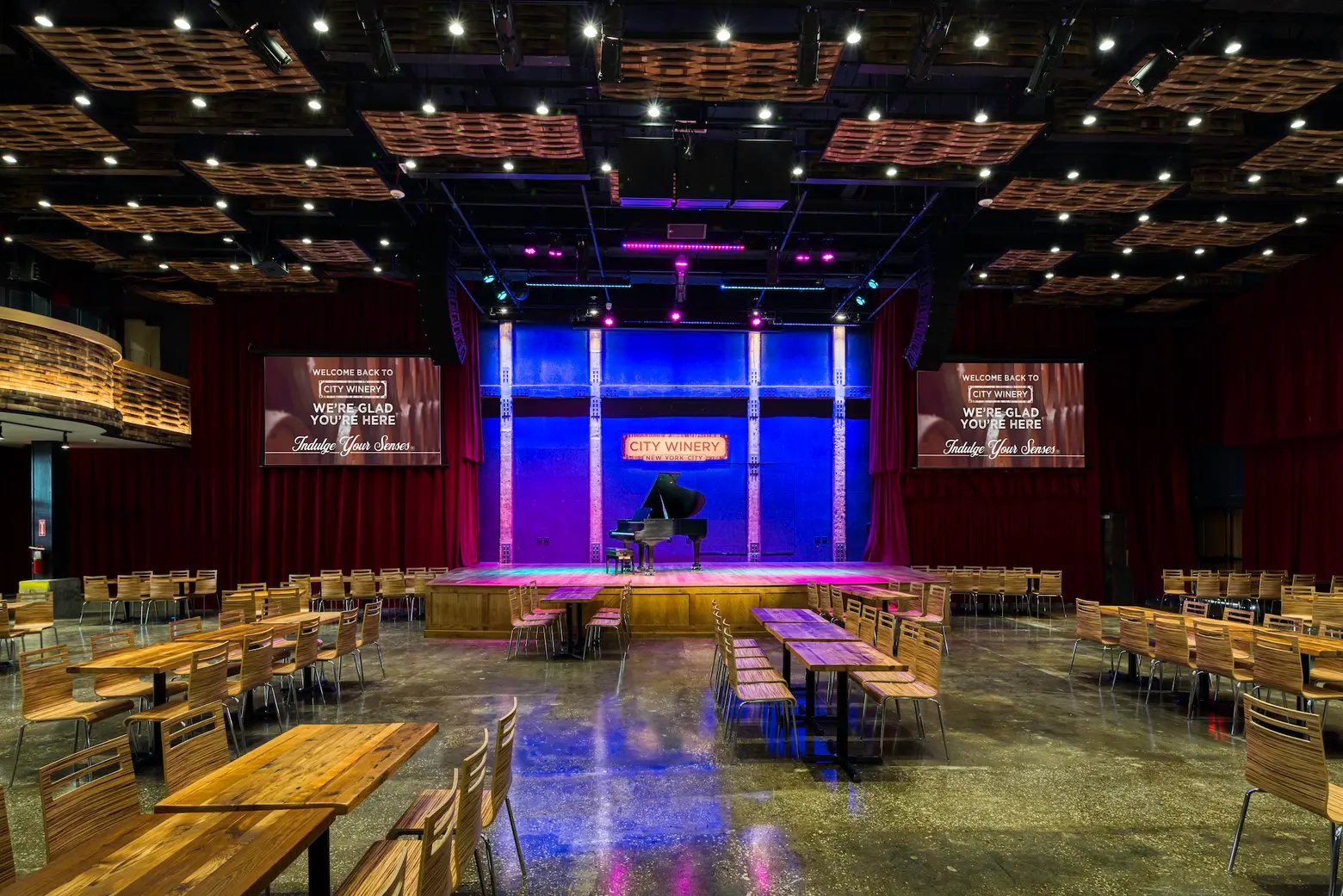 Indoor dining at City Winery will require $50 on-site COVID test
