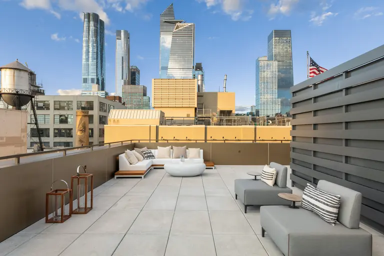 $16M Chelsea penthouse has 3 outdoor spaces with incredible Hudson Yards views