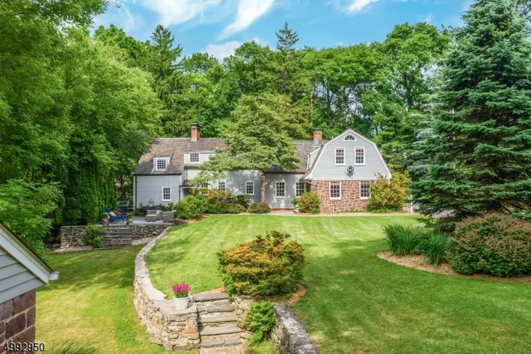 Just 20 miles outside NYC, this 18th-century New Jersey home and barn asks $4M