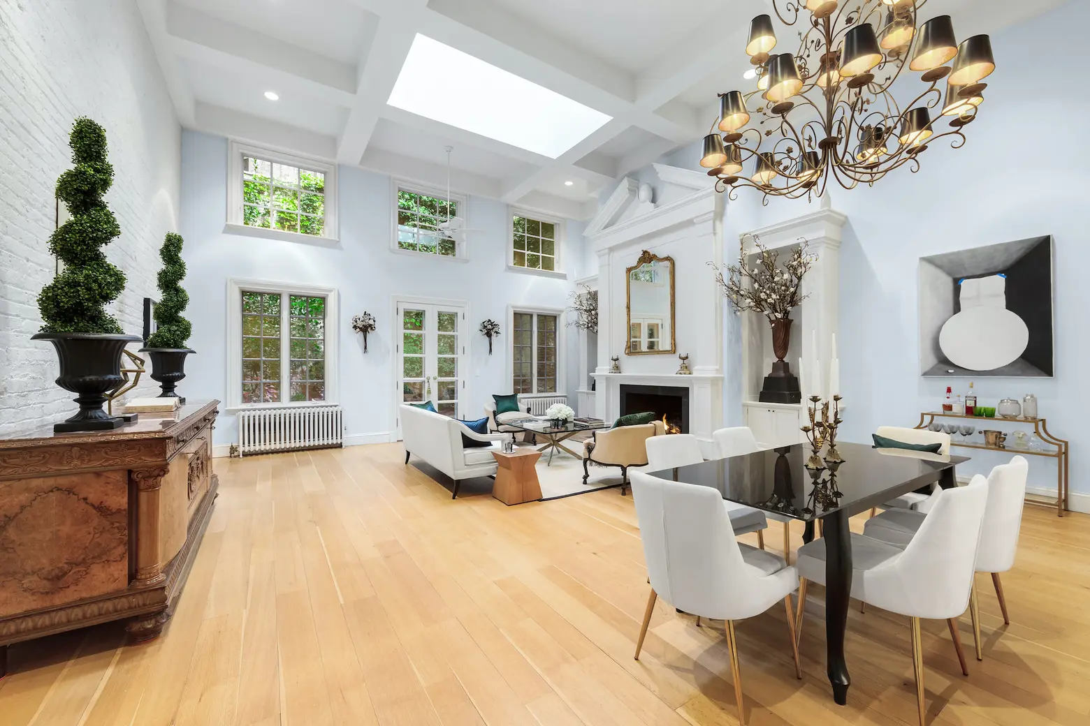 $13.8M carriage house feels like a mini palazzo right in Chelsea
