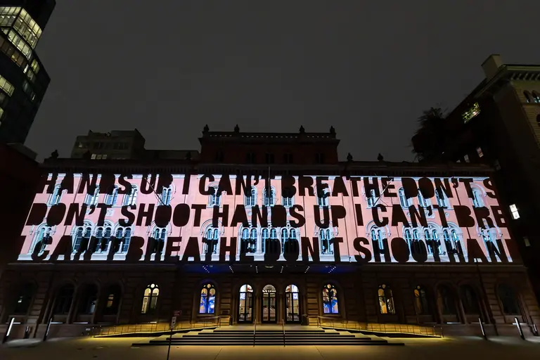 ‘Say Their Names’ installation at The Public Theater honors Black lives lost to police brutality