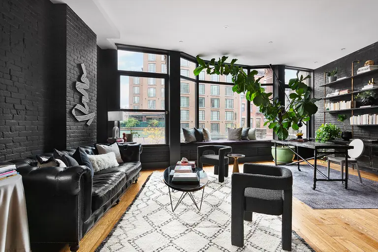 Blacked-out Bowery loft with customized ‘graffiti’ asks $3M