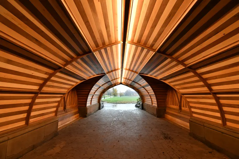 Prospect Park’s 150-year-old Endale Arch returns with stunning original details after restoration
