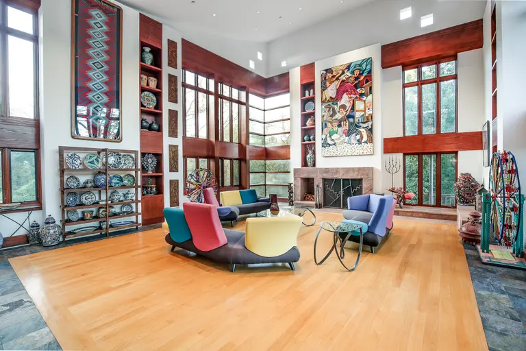 $3.3M Westchester estate is a mid-century mix of Prairie and Southwestern styles