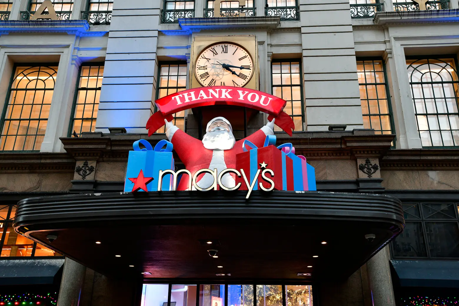 Macy's 2020 holiday windows honor NYC frontline workers