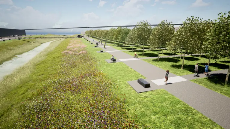 Former toxic landfill in Jersey City to become public park with COVID-19 memorial