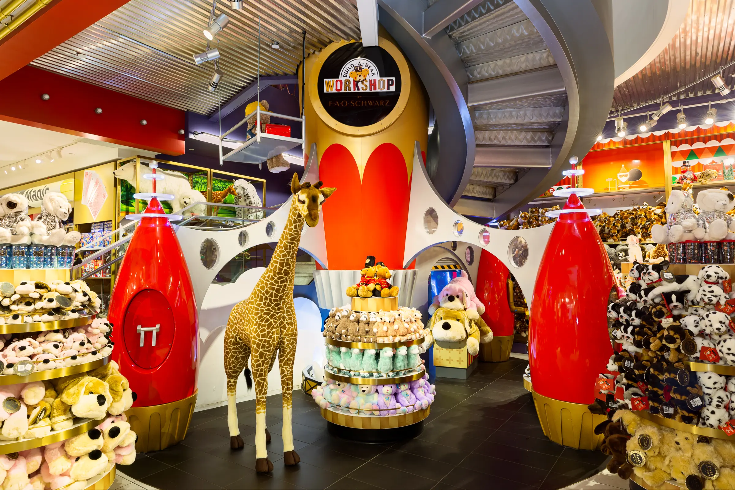 You can spend a toy-filled night inside FAO Schwarz