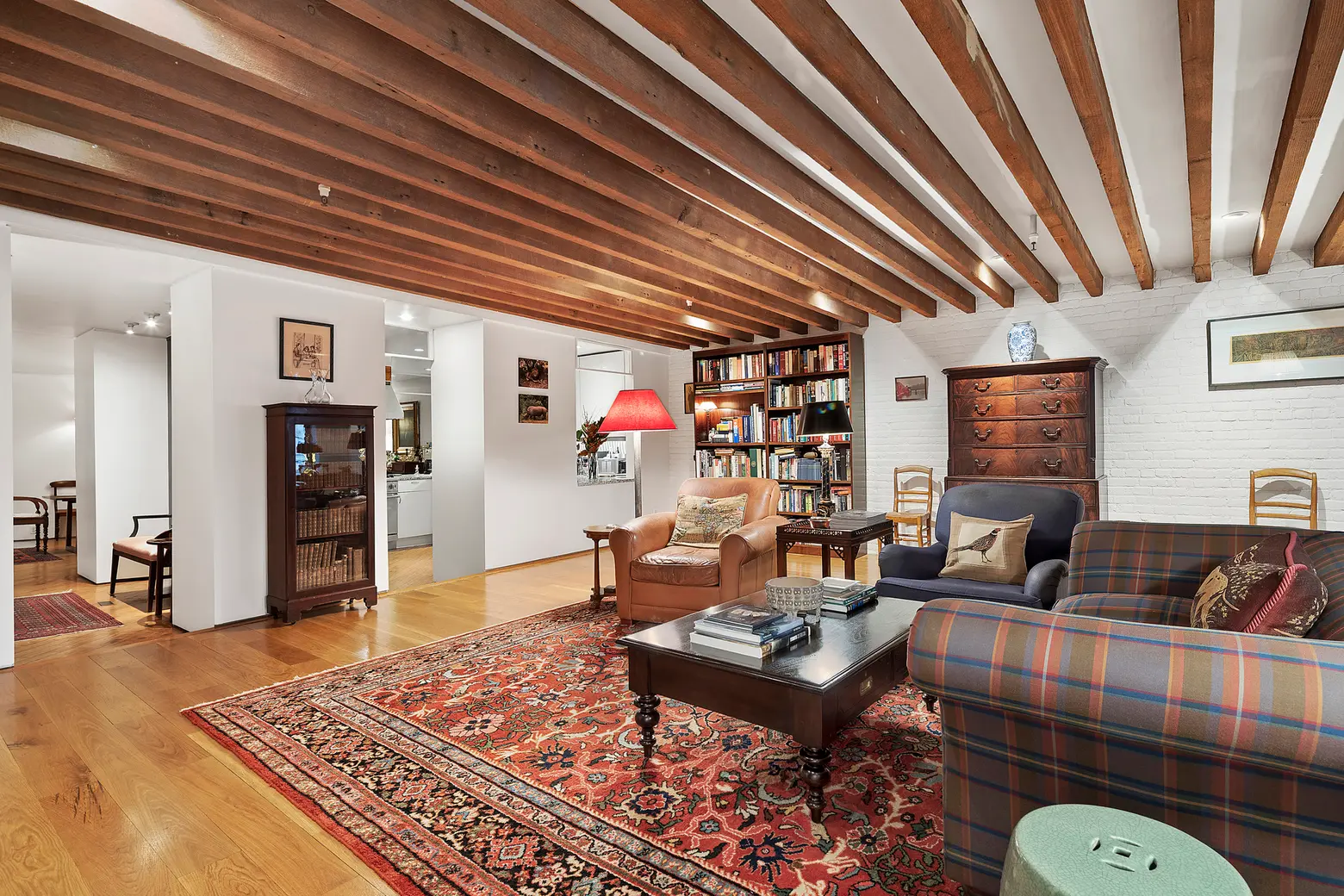 In a former Hudson Square printing factory, this $2.3M condo is an old-world dream