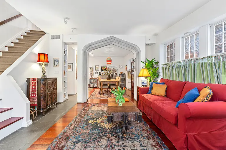 For $4.4M, this unique Prospect Park West townhouse has a private driveway and garage