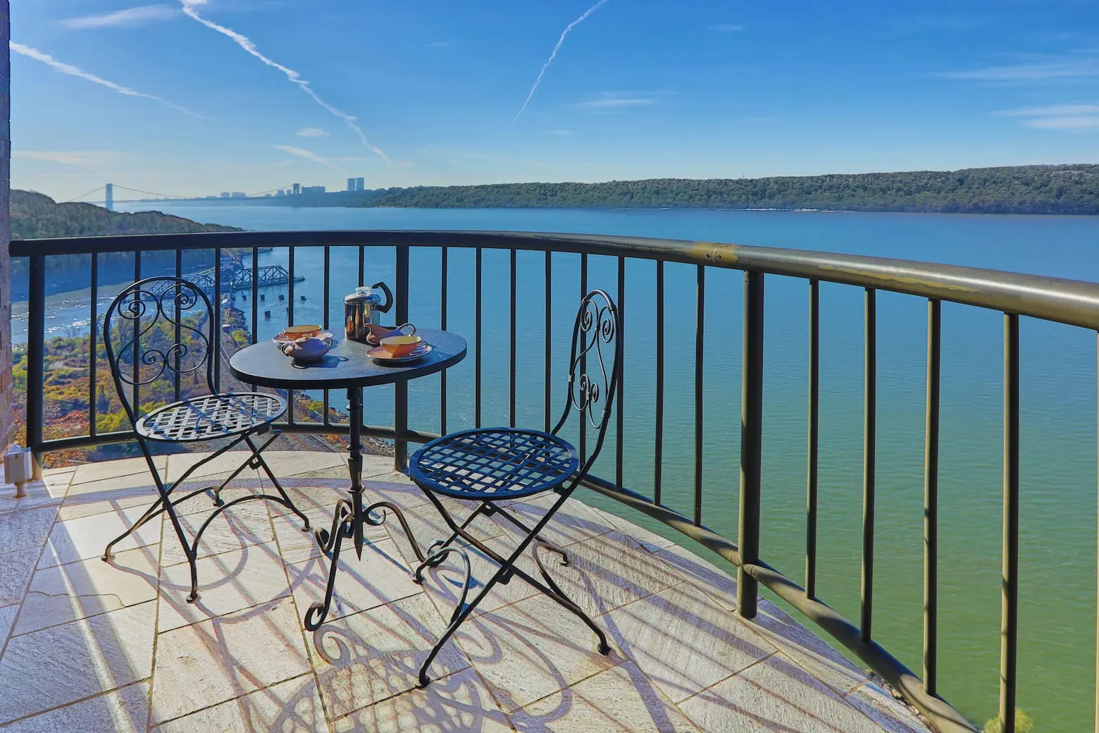 For $1.2M, this Spuyten Duyvil condo has 3 bedrooms, 3 parking spaces, and Hudson River views