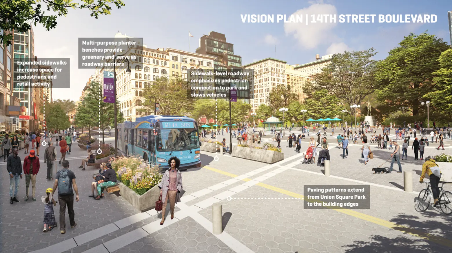 $100M proposal aims to turn Union Square into NYC’s ‘most accessible’ space