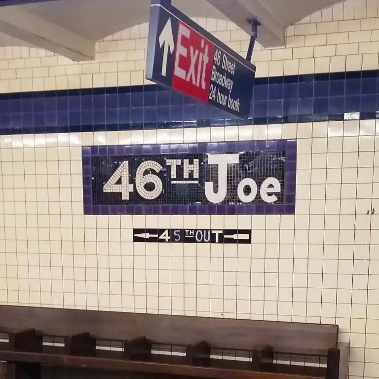 46th Street subway station turned into Joe Biden tribute