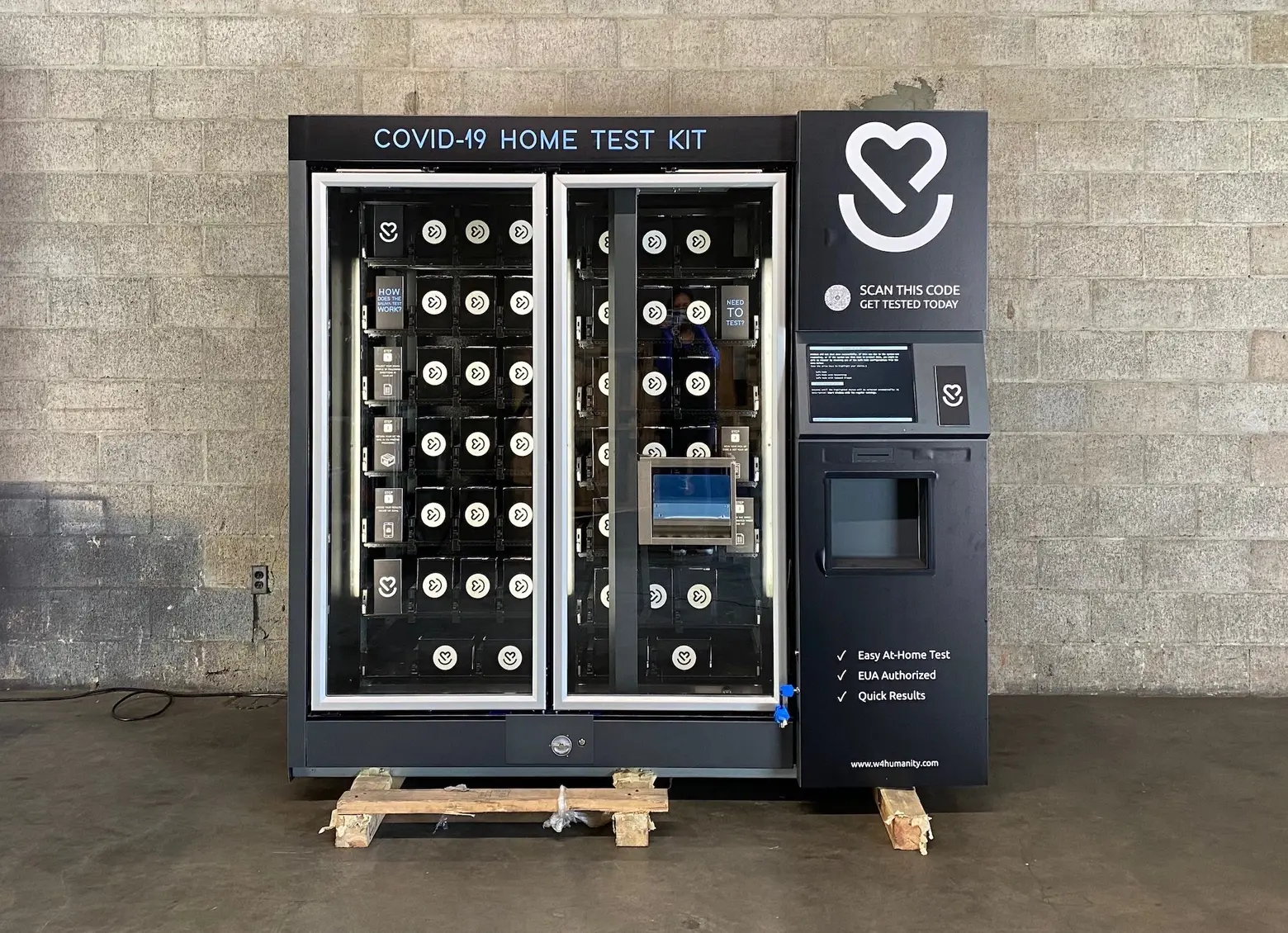 Vending machines selling at-home COVID tests are headed for NYC