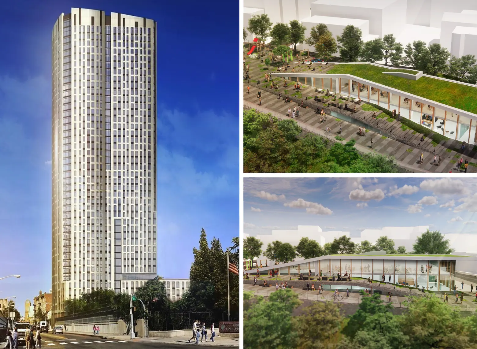 42-story Jersey City tower will have public park, community center, and 900 rental units