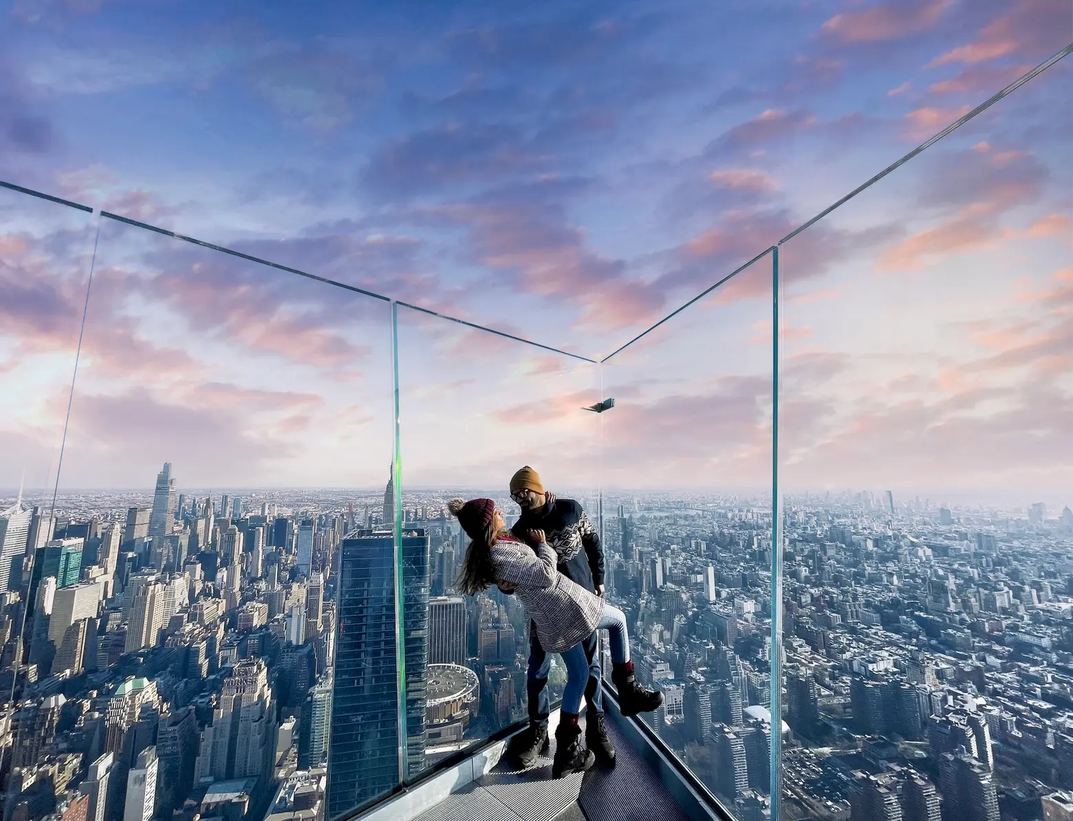 This Valentine’s Day, watch the sunrise from 1,131 feet above NYC at Edge