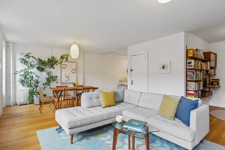 Two apartments become one at this cozy Cobble Hill co-op, asking $1.75M