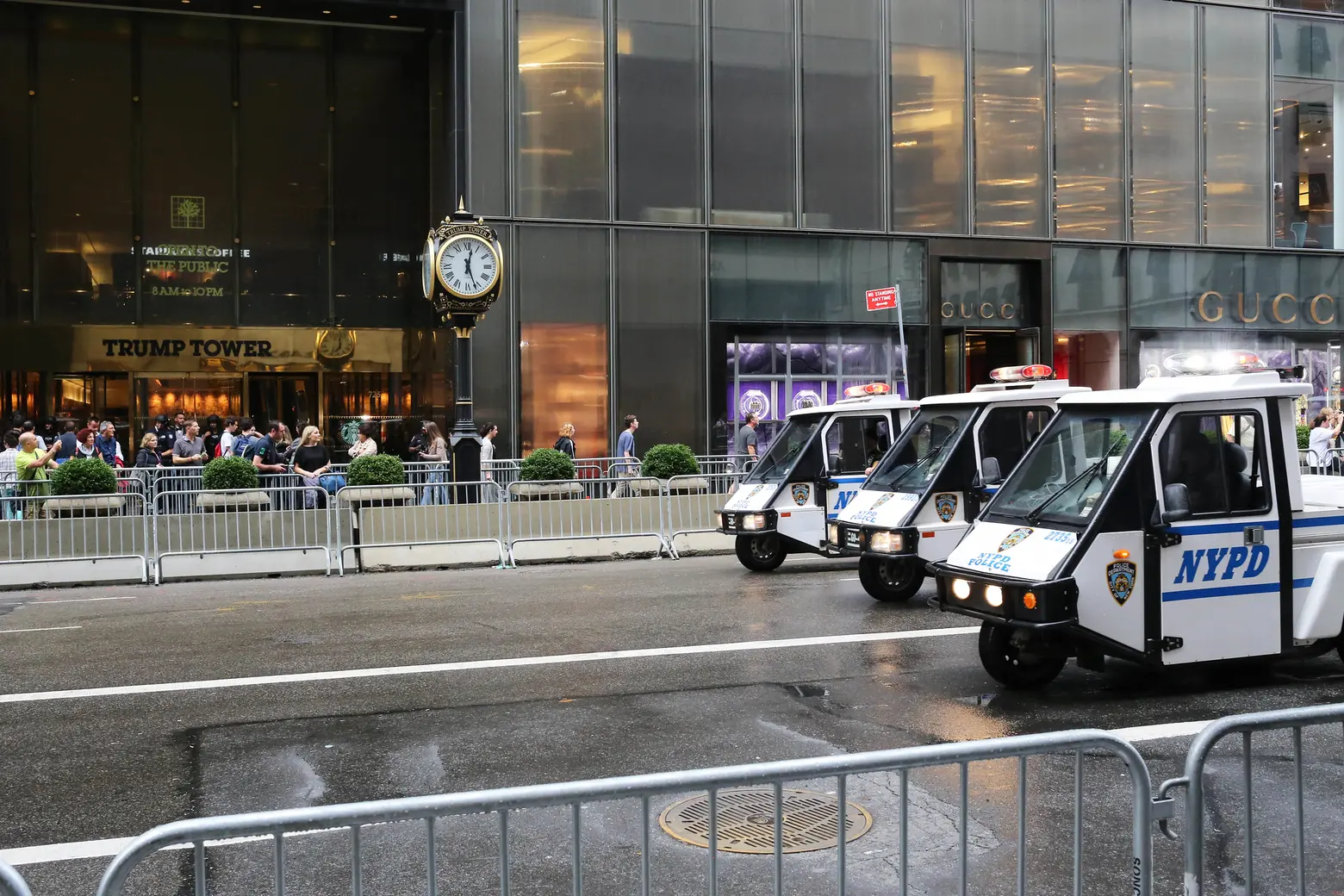 After four years and $150M, the barricades come down around Trump Tower