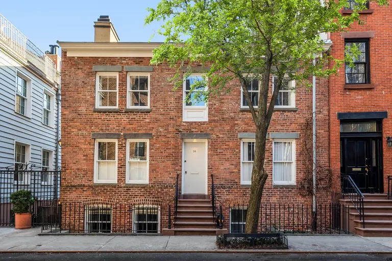 Asking $4.75M, this nearly 200-year-old West Village rowhouse was originally a wagonshed