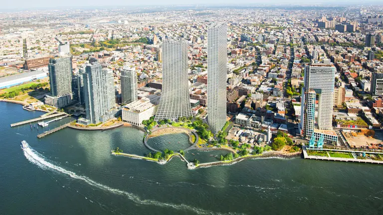 Plan for Bjarke Ingels-designed high-rises and public beach in Williamsburg is approved