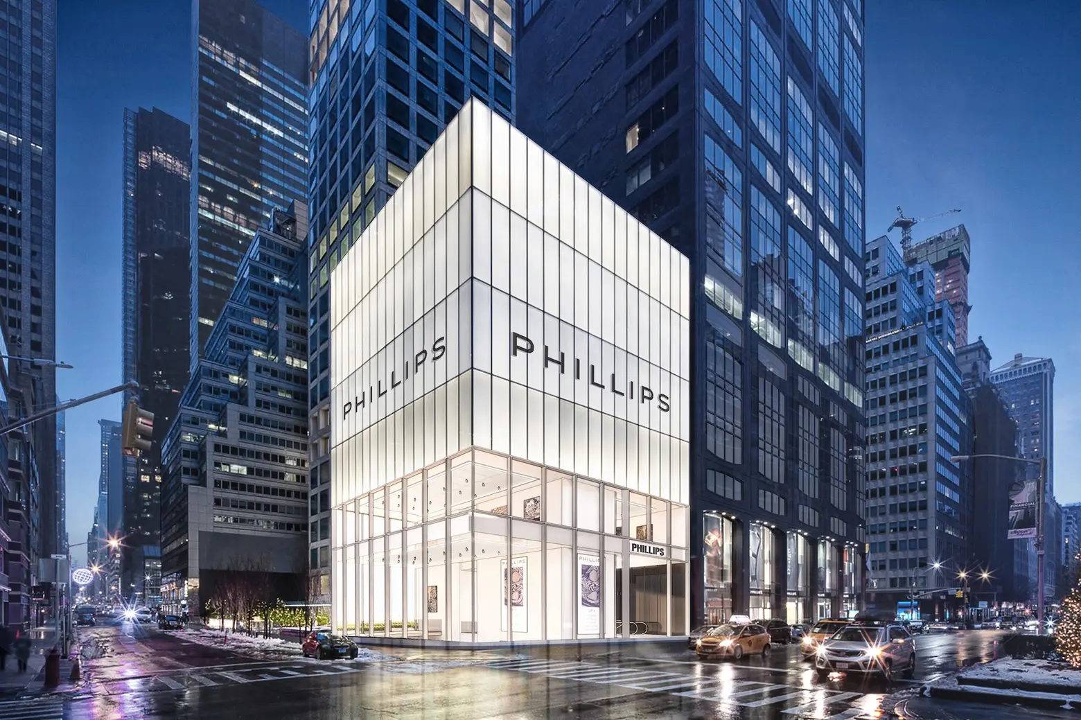 Phillips auction house readies to open white-cube location at 432 Park