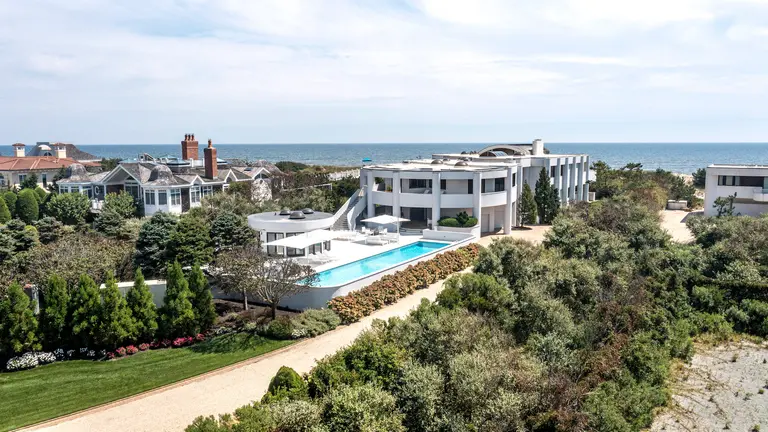 Catch some cool Miami vibes at this beachfront mansion in Quogue, asking $19.8M