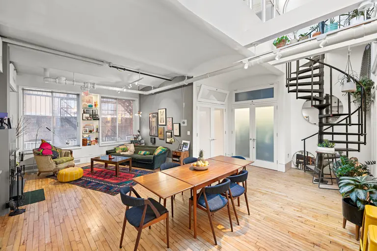 This $2.2M Union Square loft has funky interiors and a cool, industrial roof deck