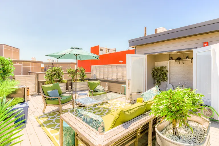 For $645K, this condo in downtown Asbury Park has a laid-back roof deck overlooking the beach