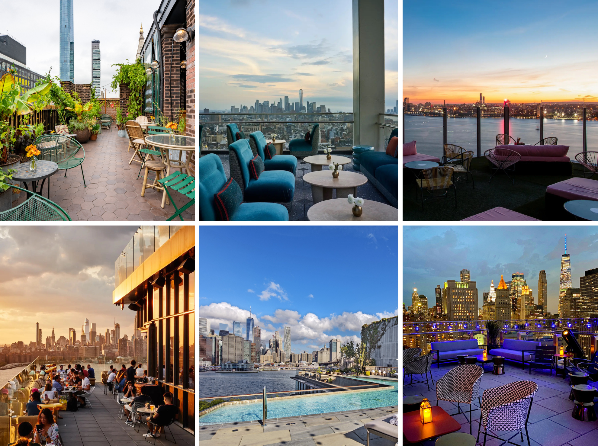 7 Best Rooftop Bars at Lower East Side NYC [2023 UPDATE]