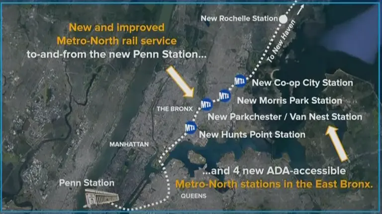 Four new Metro-North stations in the Bronx will open by 2025, cost $1.58B