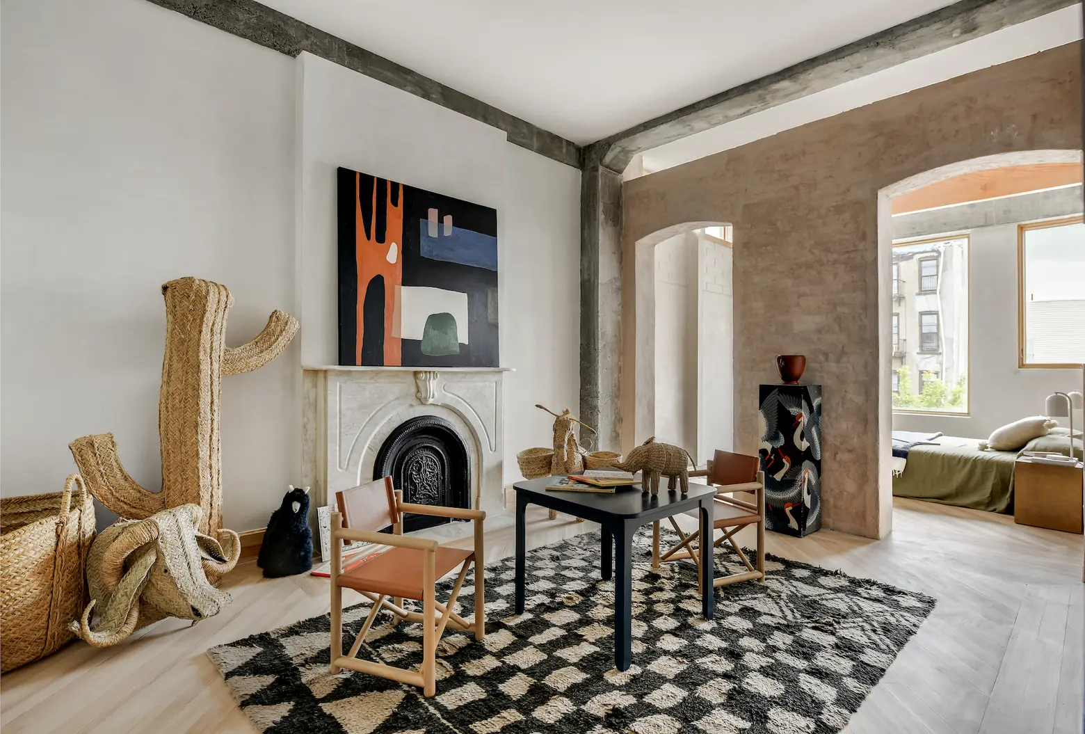Full of raw materials and Scandinavian style, this Bed-Stuy townhouse is asking $3.9M