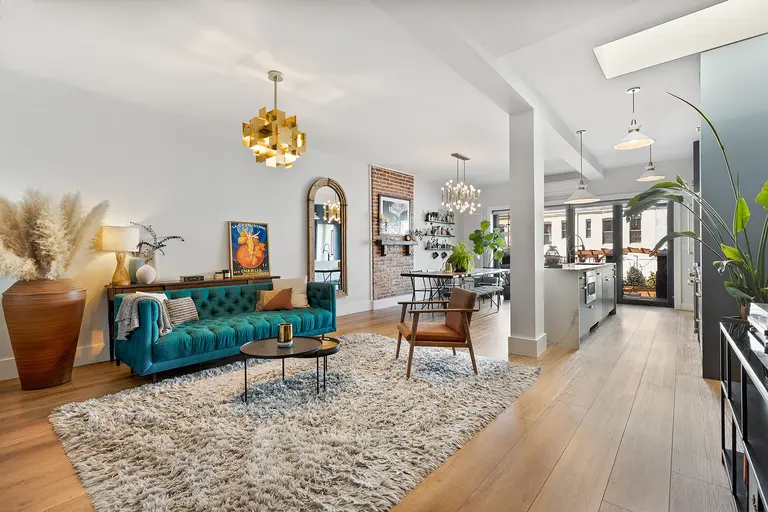 This two-family brick rowhouse in Ridgewood was renovated to perfection for $1.6M