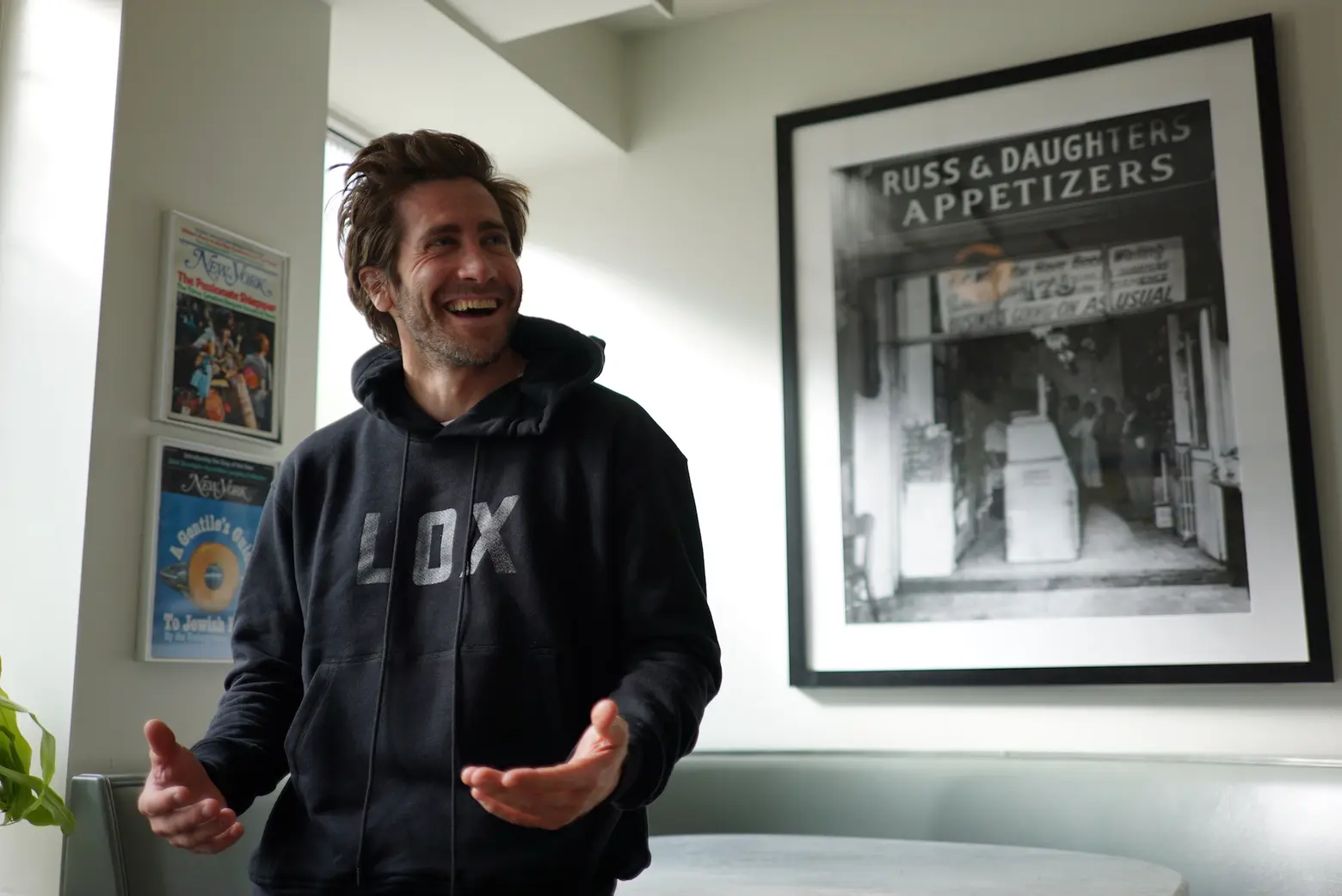 This Jake Gyllenhaal-designed LOX hoodie from Russ & Daughters supports The Actors Fund