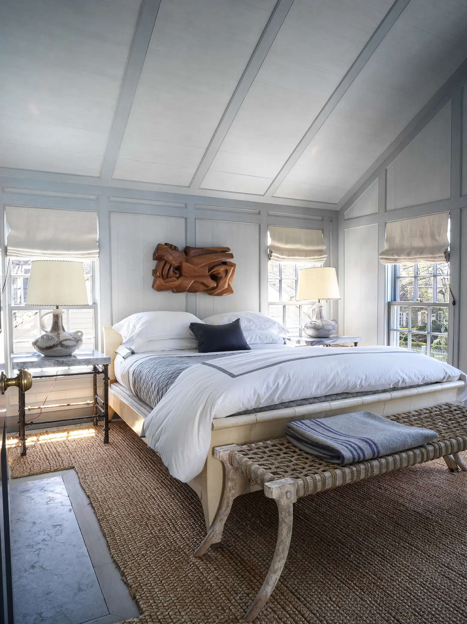 In the heart of Sag Harbor, a nautical gem designed by Steven Gambrel ...