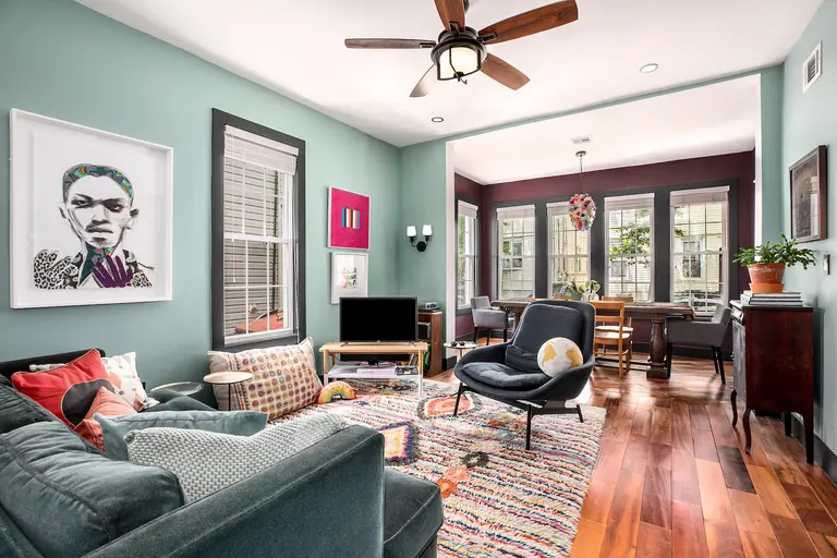 On a quiet block in East New York, this lovely two-family house with a driveway is asking $995K
