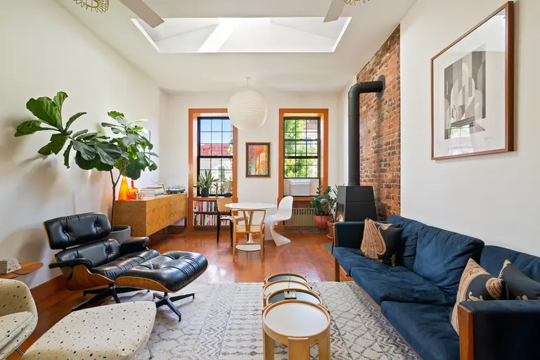 In Bed-Stuy, this lovely two-bedroom condo with a roof deck is asking just $925K with no monthly taxes