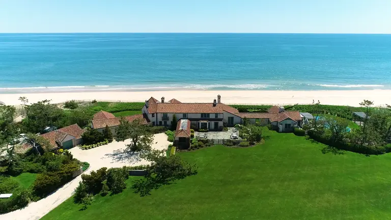 Asking $69M, this Spanish Colonial-style mansion in East Hampton lists for the first time in 75 years