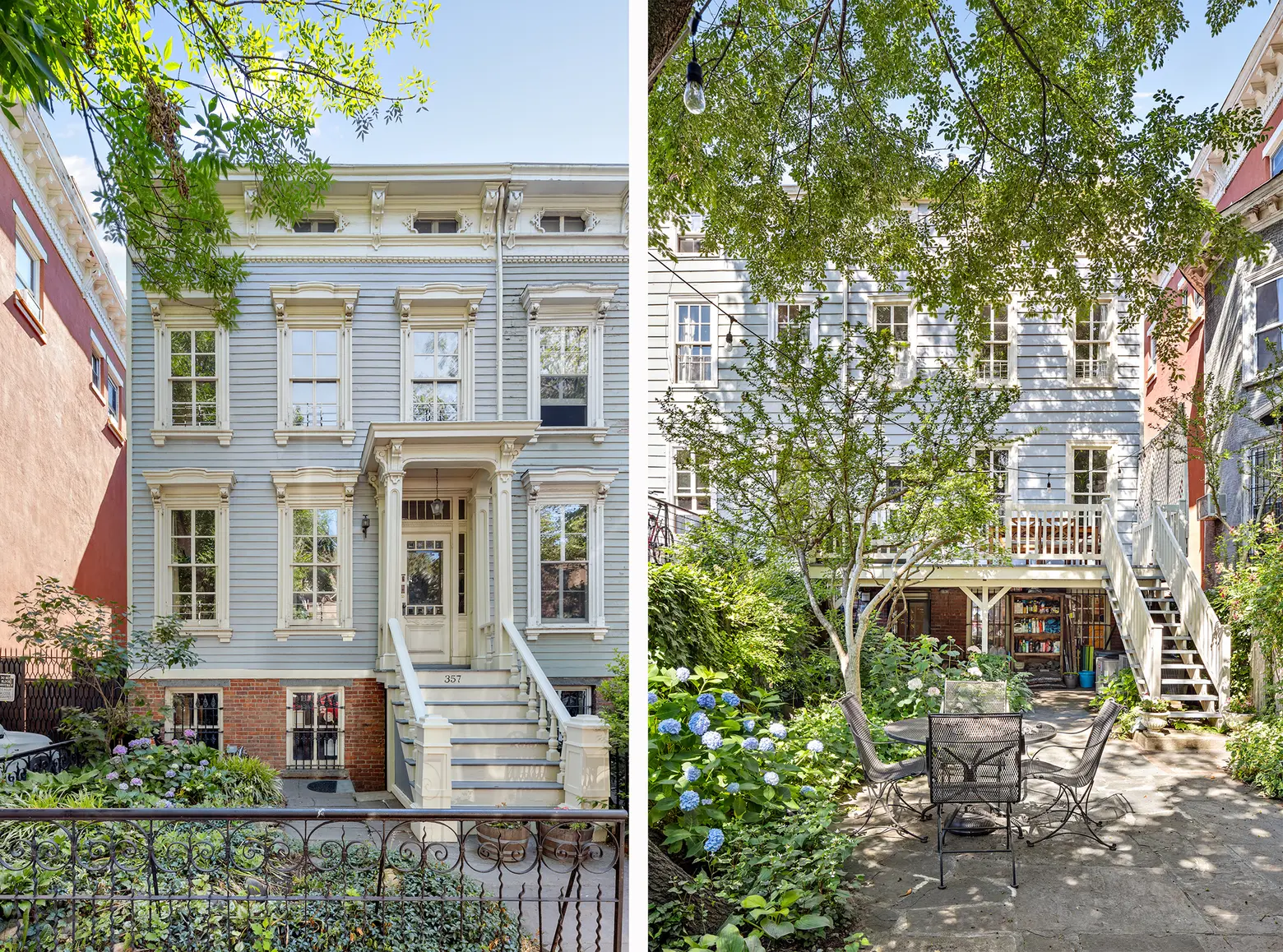 160-year-old wood-frame house in Clinton Hill is asking $3.75M