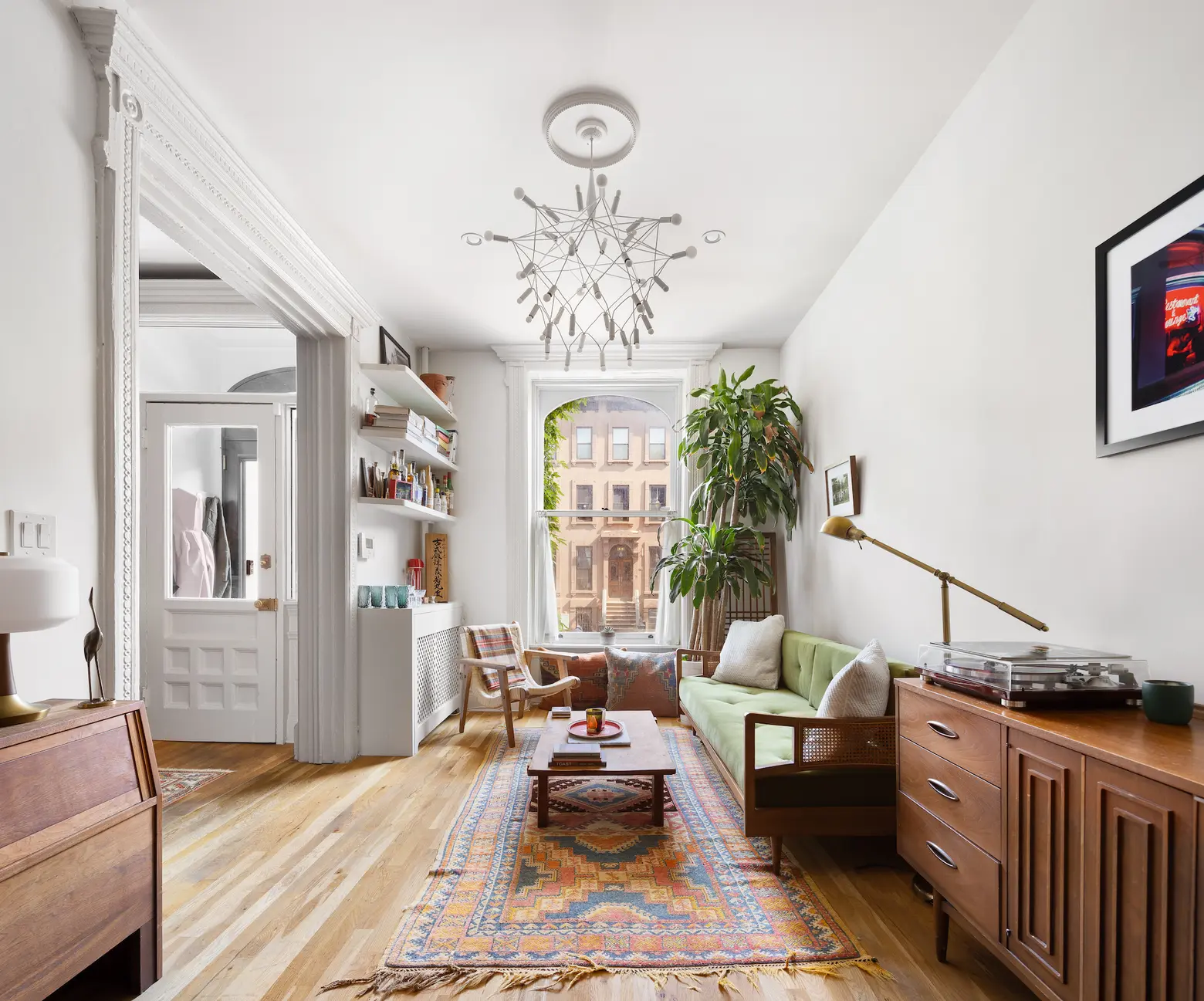 Queen Anne townhouse in Fort Greene has lovely interiors and a garden apartment for $2.5M