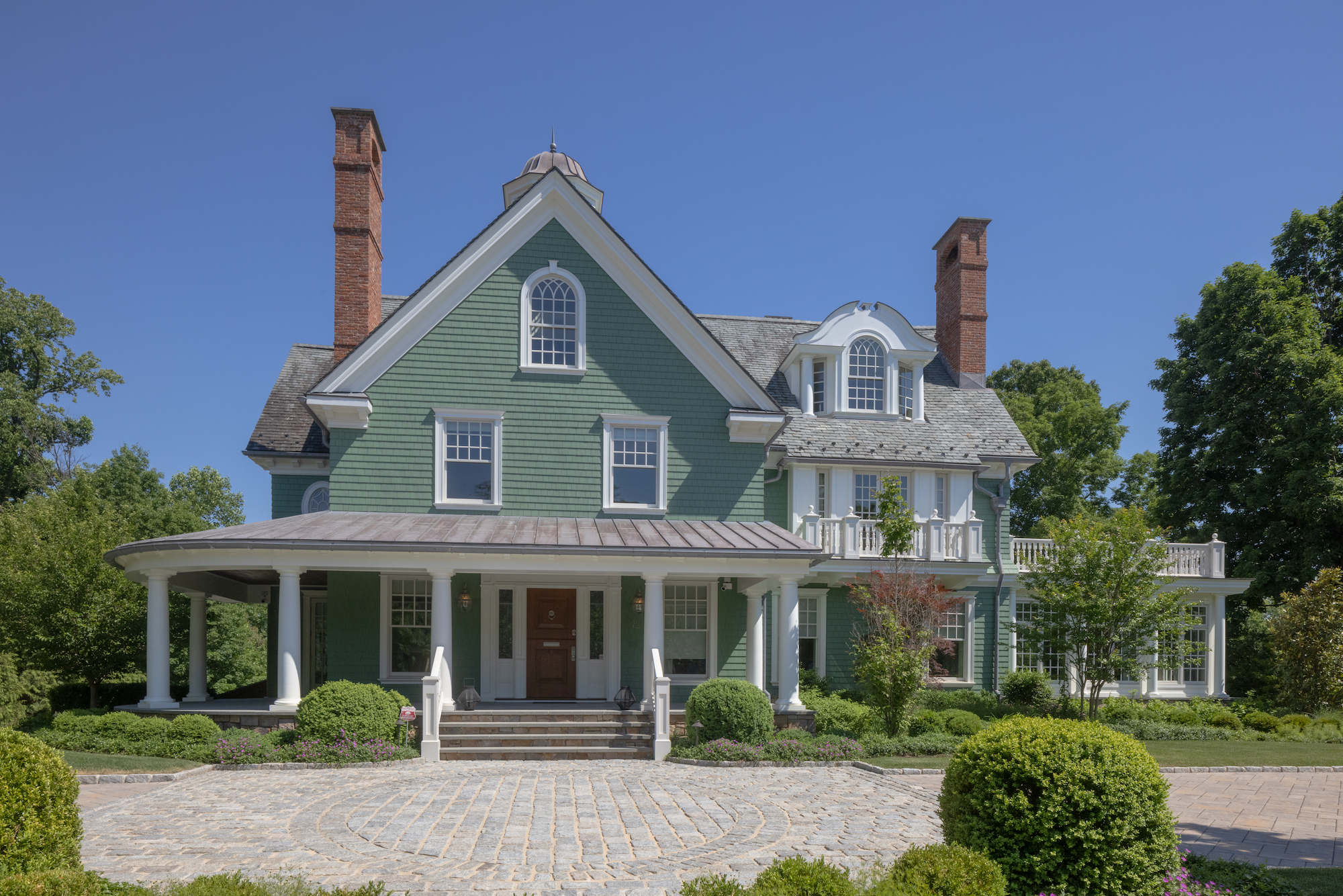 120 year old Morristown NJ mansion has an indoor basketball court