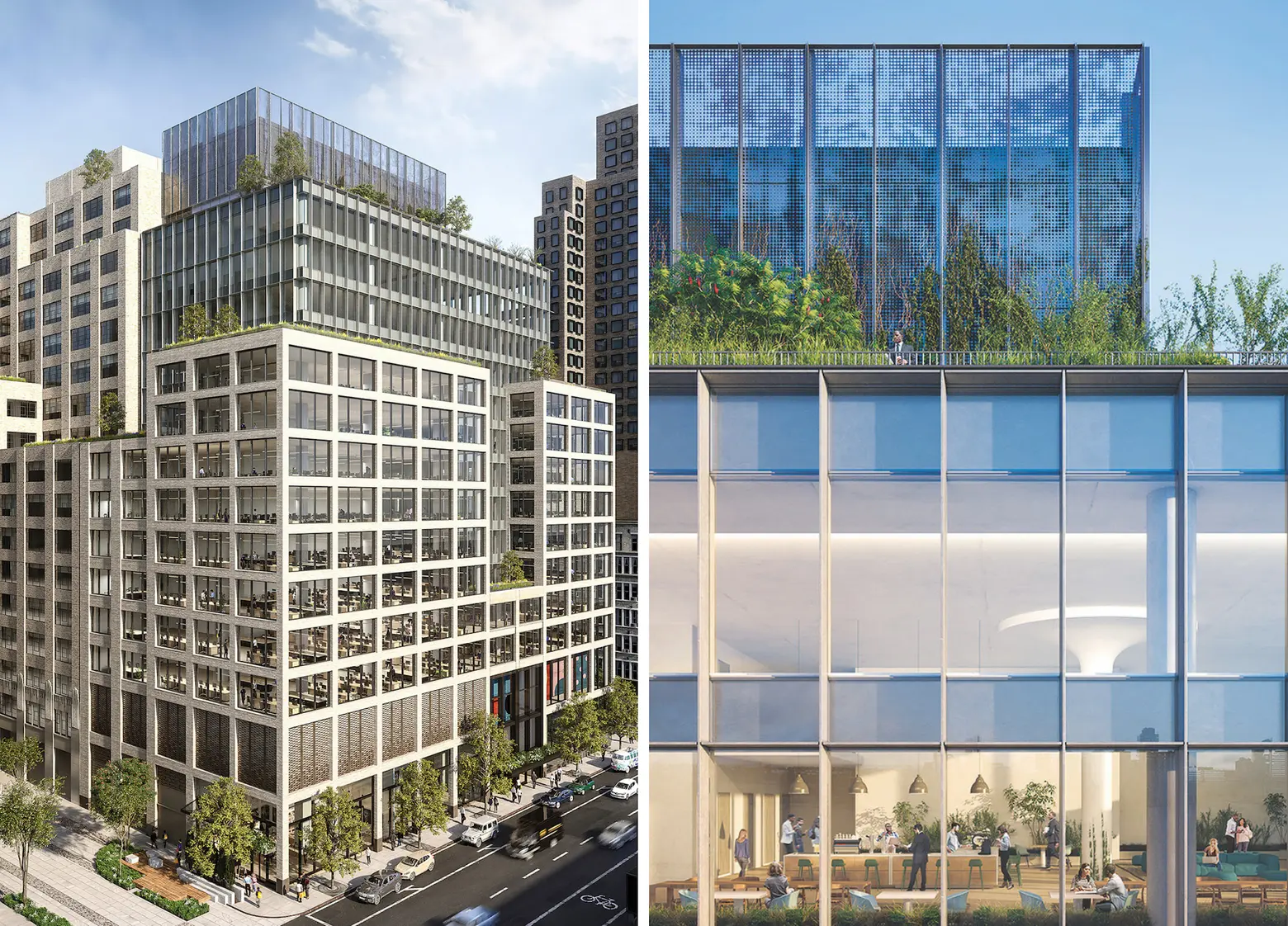 16-story sustainable office tower 555 Greenwich breaks ground in Hudson Square