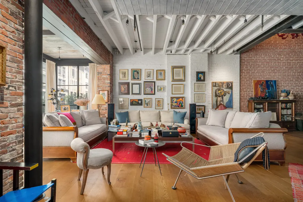 For $7.5M, a quirky Flatiron loft with an outside deck and two floors ...