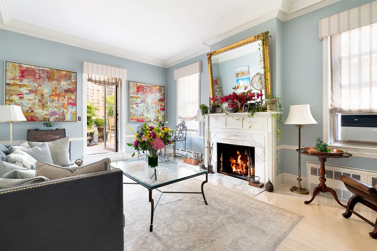 Asking $1.75M, this Upper East Side penthouse has pretty, pre-war details inside and out