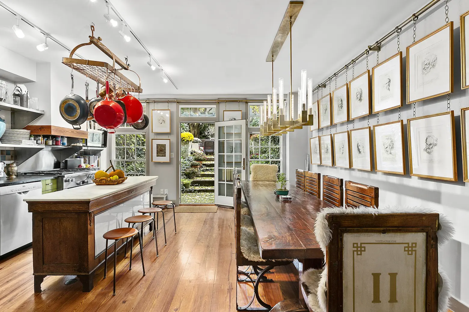 $7.7M Chelsea townhouse has a fashionable duplex and two income-generating rentals