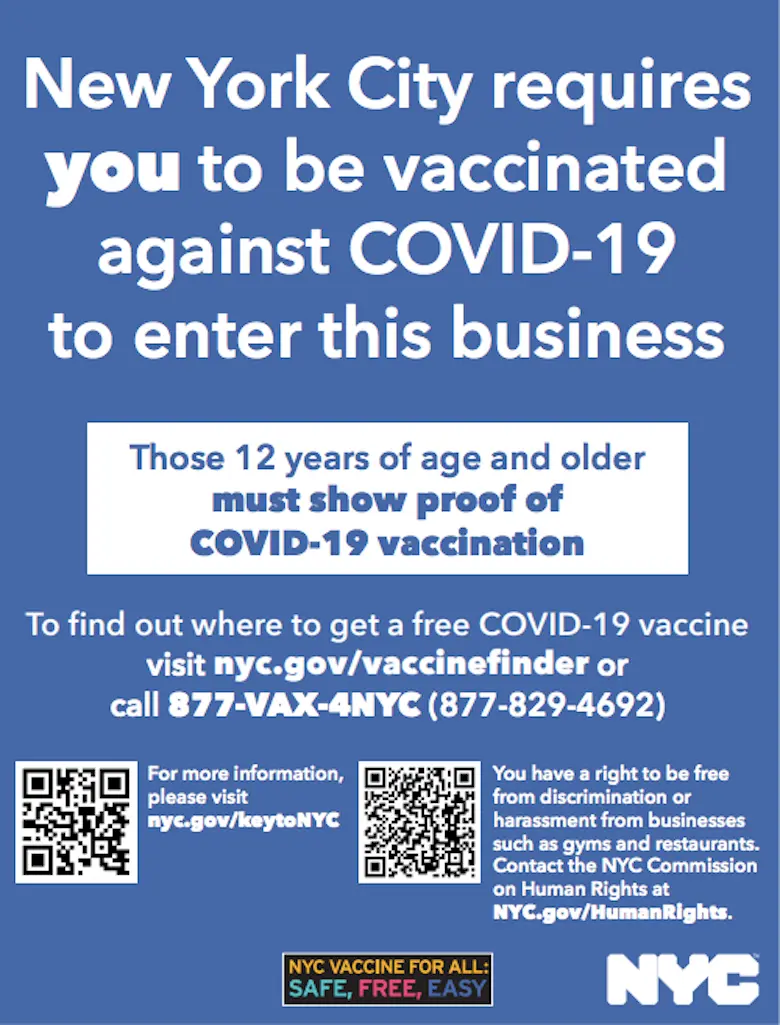 All the places in NYC requiring proof of vaccination | 6sqft