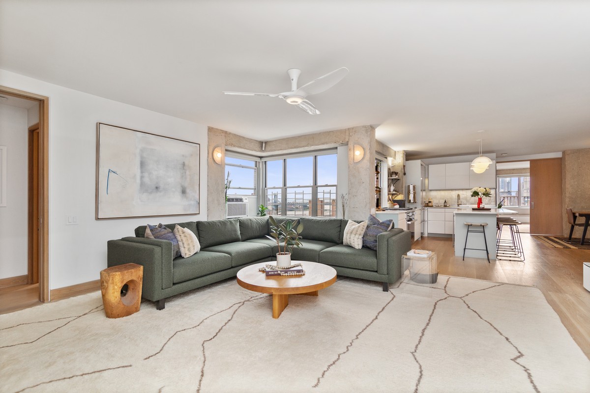 Lower East Side four-bedroom with views of three bridges and the 