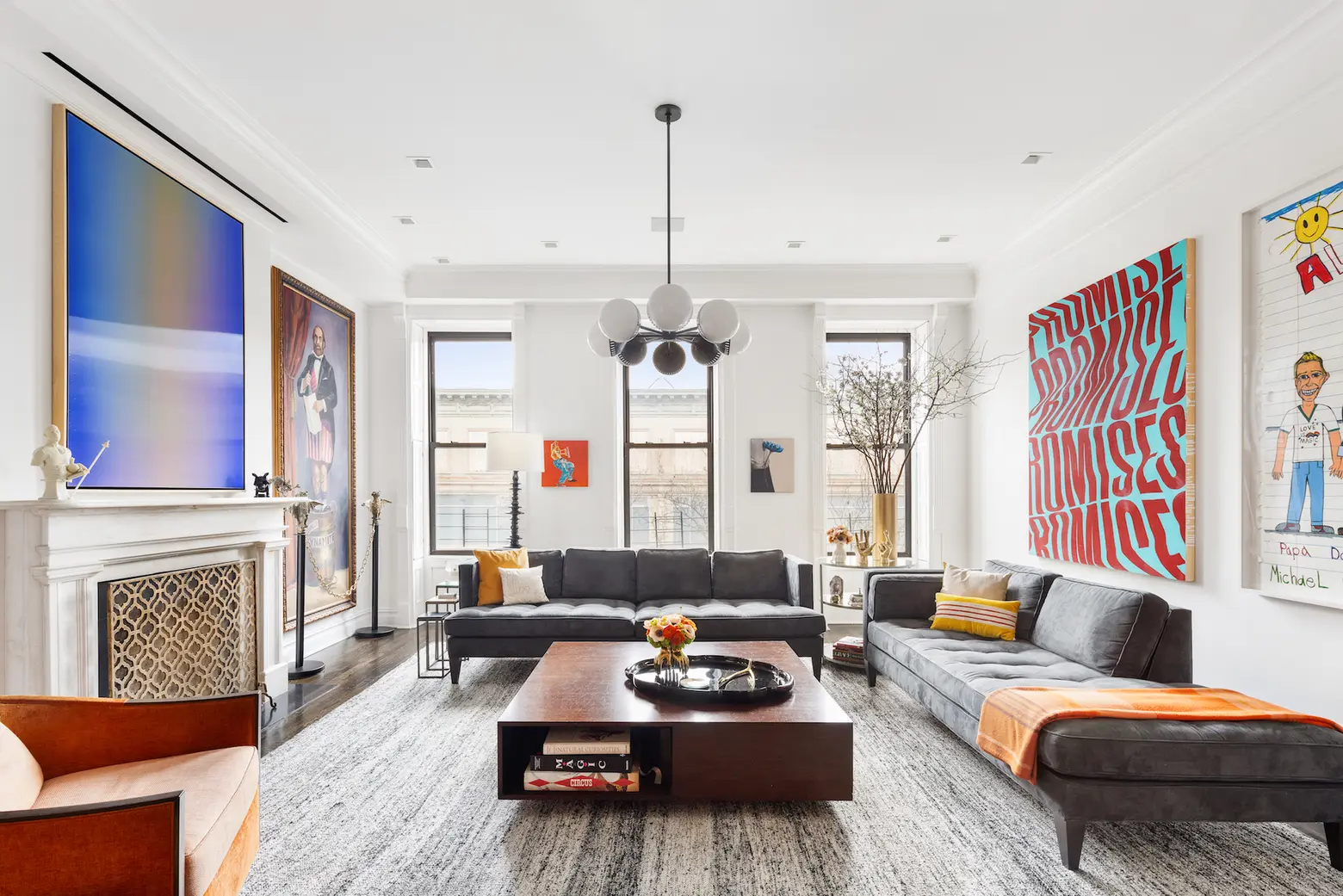 Neil Patrick Harris and David Burtka list their five-story Harlem townhouse for $7.3M